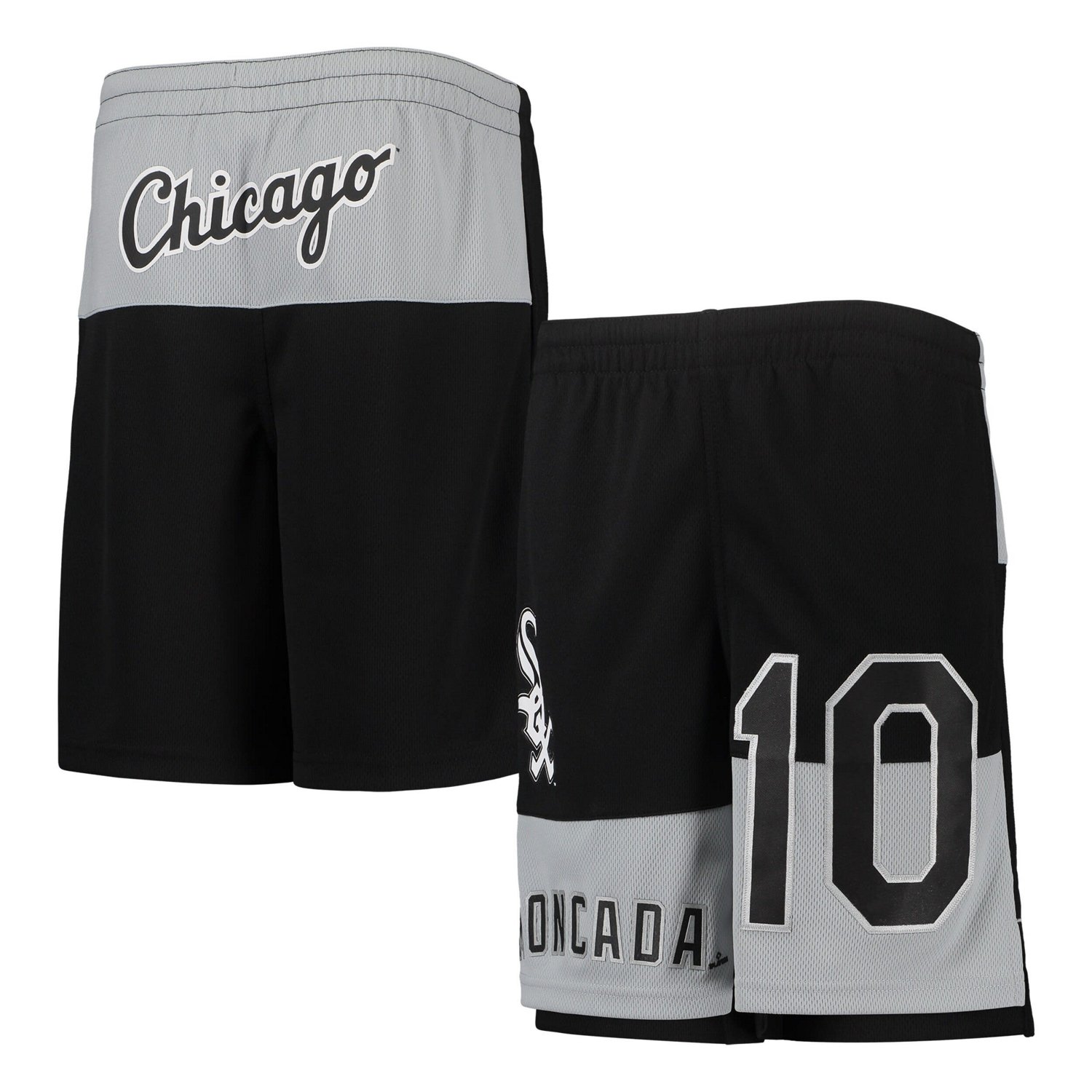 Youth Yoan Moncada Chicago White Sox Pandemonium Name  Number Shorts - view number 1