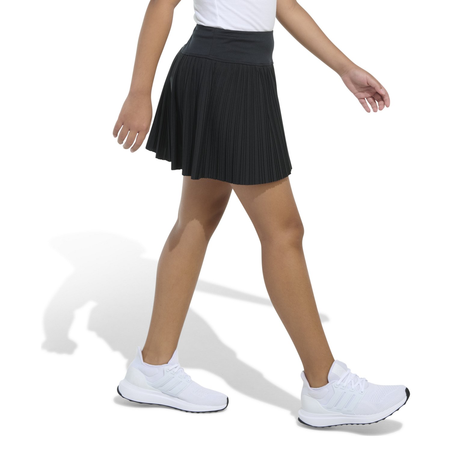 adidas Girls' Woven Pleated Skort 3-3/4 in - view number 4