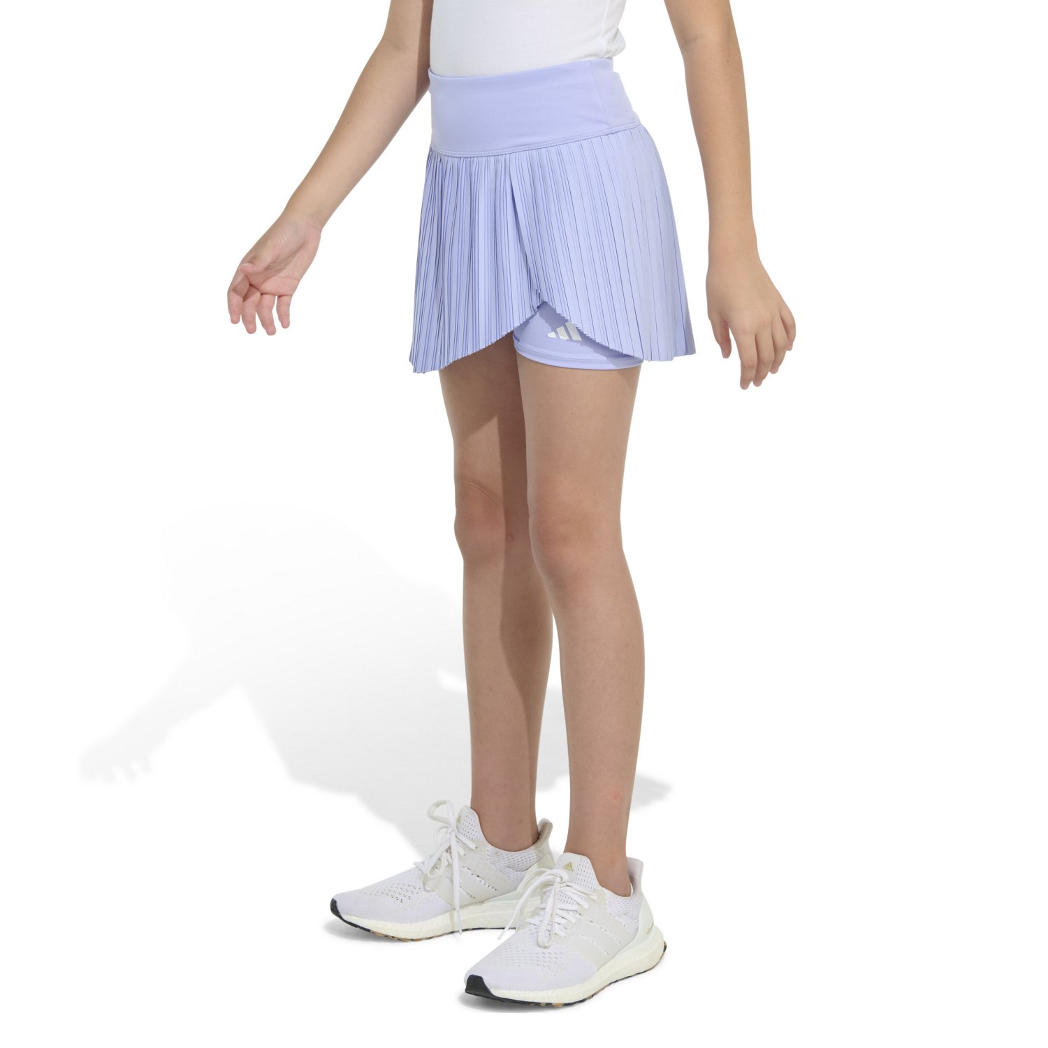 adidas Girls' Woven Pleated Skort 3-3/4 in - view number 2