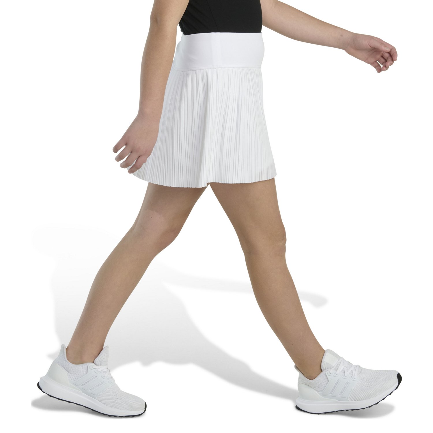adidas Girls' Woven Pleated Skort 3-3/4 in - view number 4