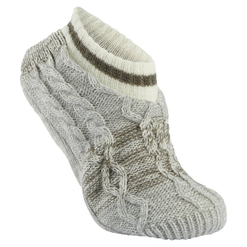 Magellan Women's Cable 2.0 Lodge Slippers Grey, Medium - Slippers at Academy Sports