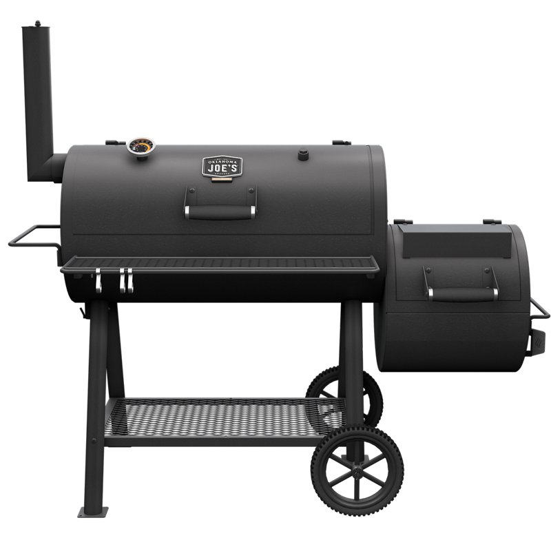 Oklahoma Joe's Oklahoma Joes Hondo Offset Smoker Grill Black - Smokers at Academy Sports