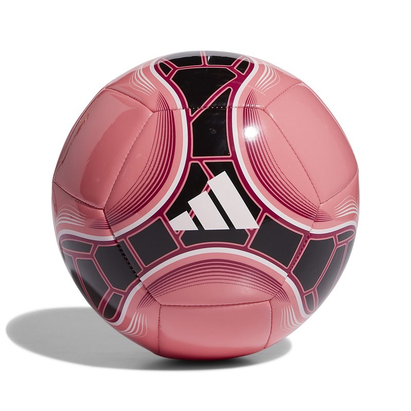 adidas Club Messi Soccer Ball Light Pink/Black, 5 - Soccer Equipment at Academy Sports