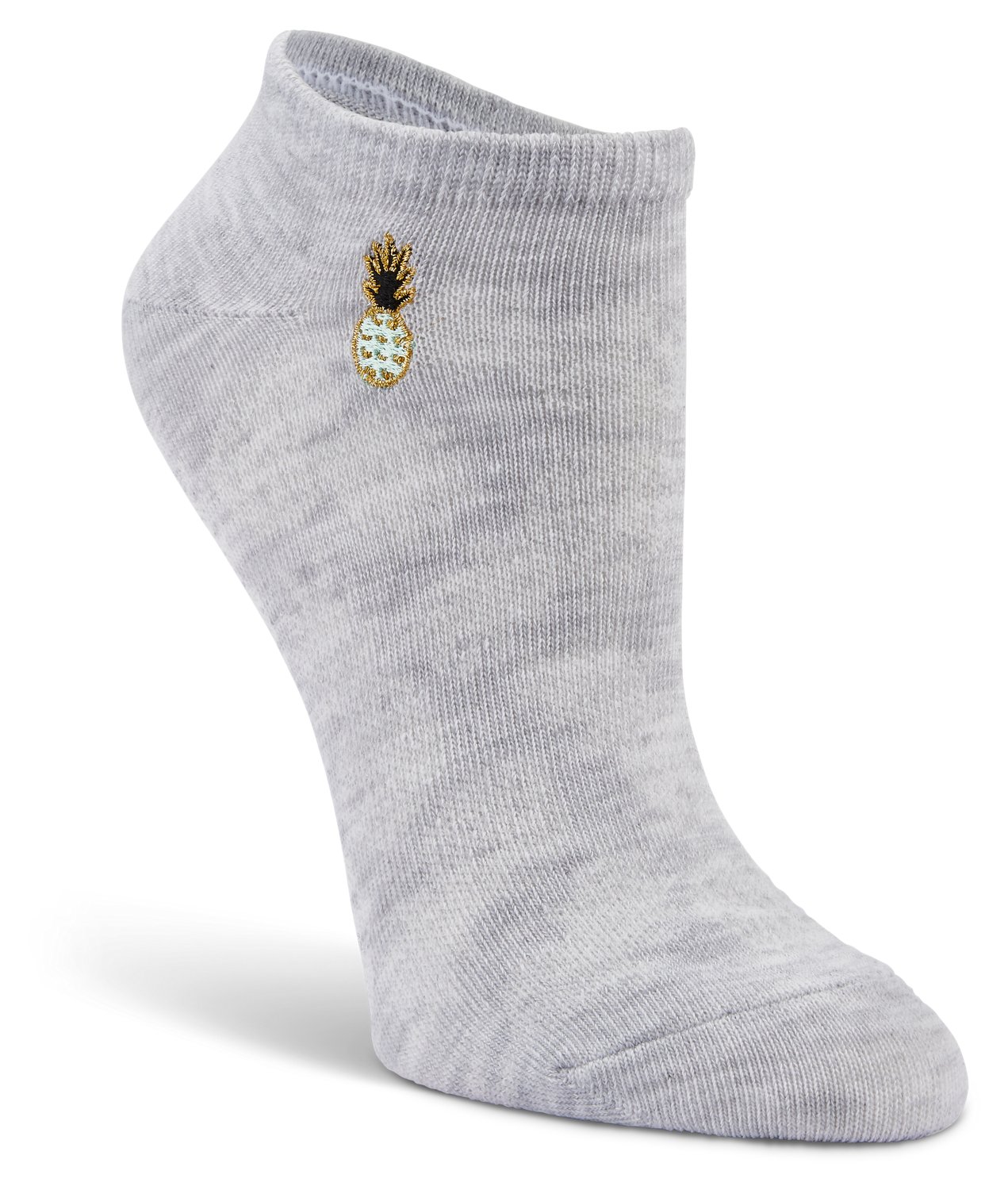 BCG Women's Pineapple Friends No Show 6 Pack