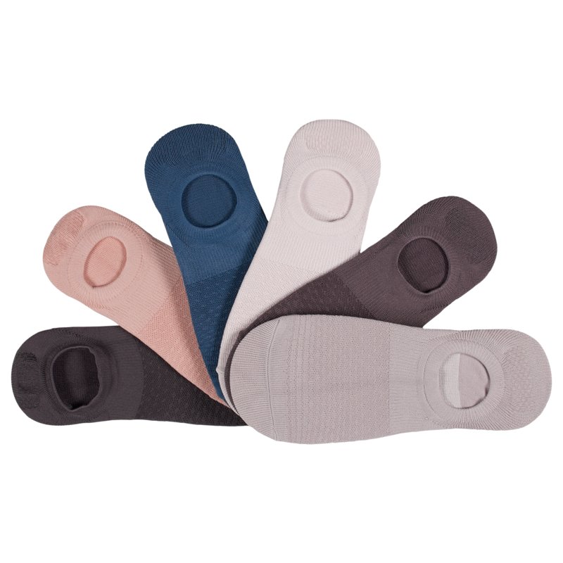 BCG Women's High Vamp Ombre Dot Footie Socks 6 Pack, Medium - Dress And Casual Socks at Academy Sports