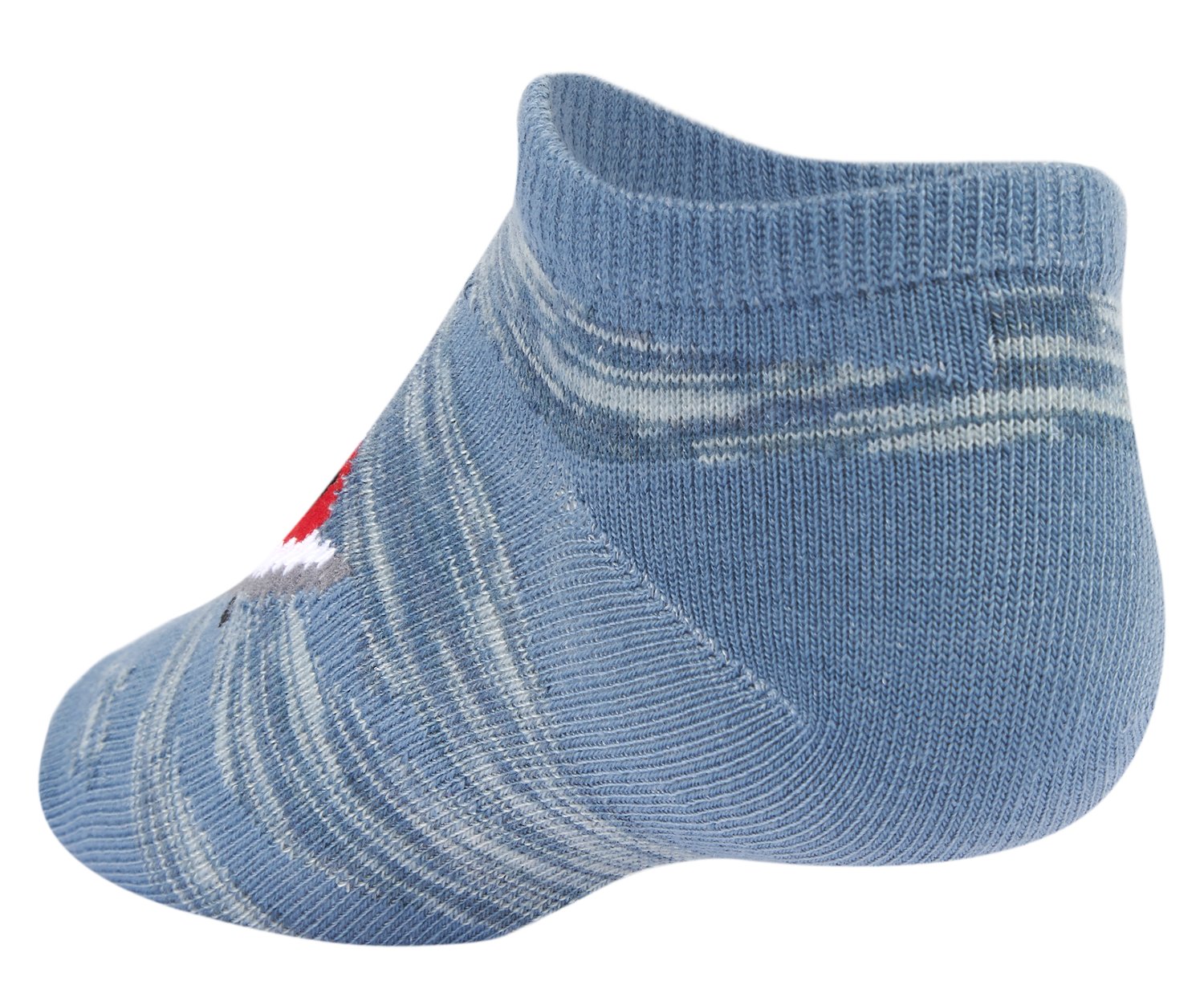 BCG Youth Shark Everyday No-Show Socks 6-Pack                                                                                    - view number 3