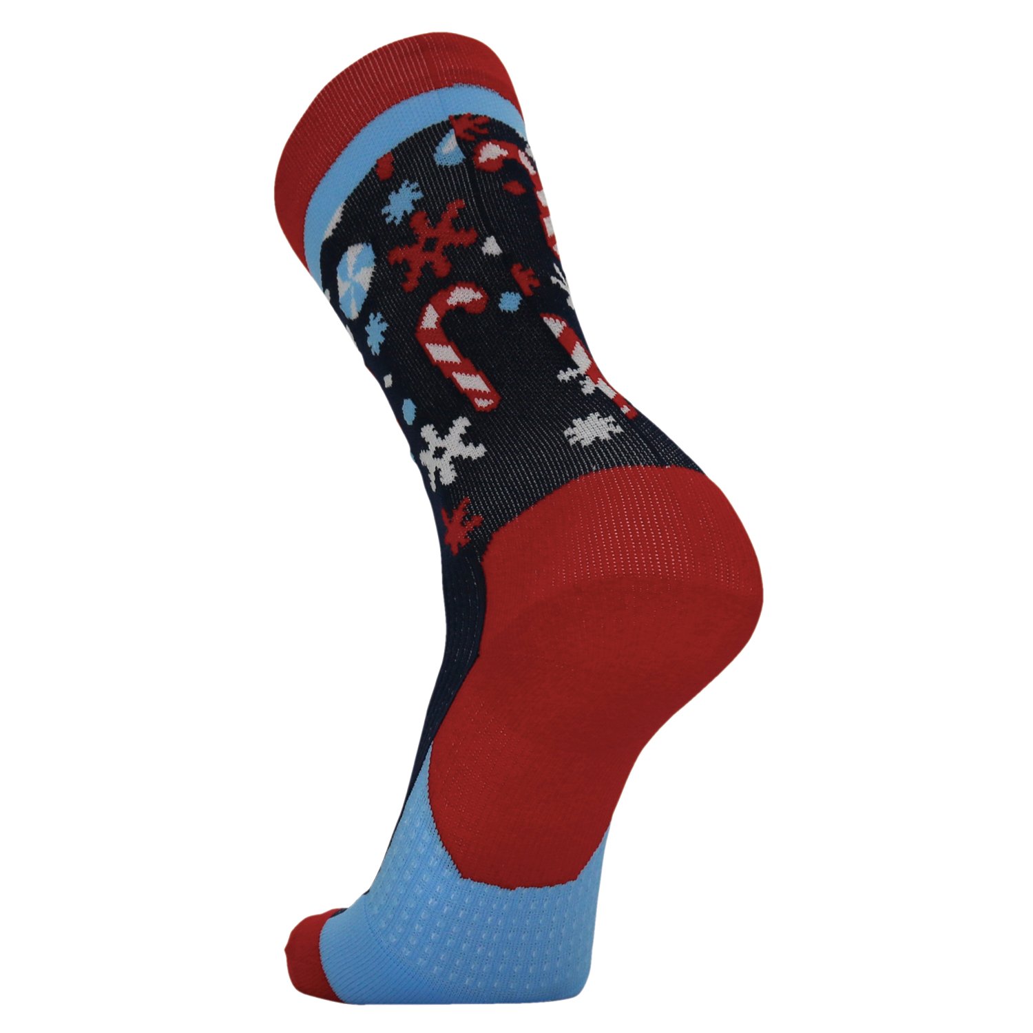 Brooks Ghost Run Merry Candy Crew Socks - view number 4