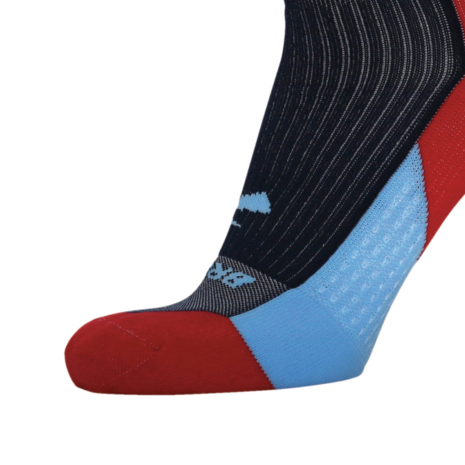 Brooks Ghost Run Merry Candy Crew Socks - view number 5