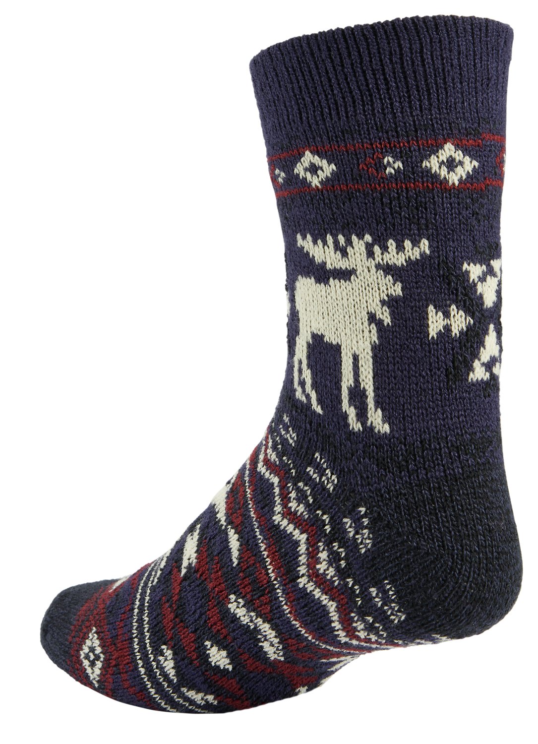 Magellan Men's Aztec Moose Lodge Crew Socks                                                                                      - view number 2