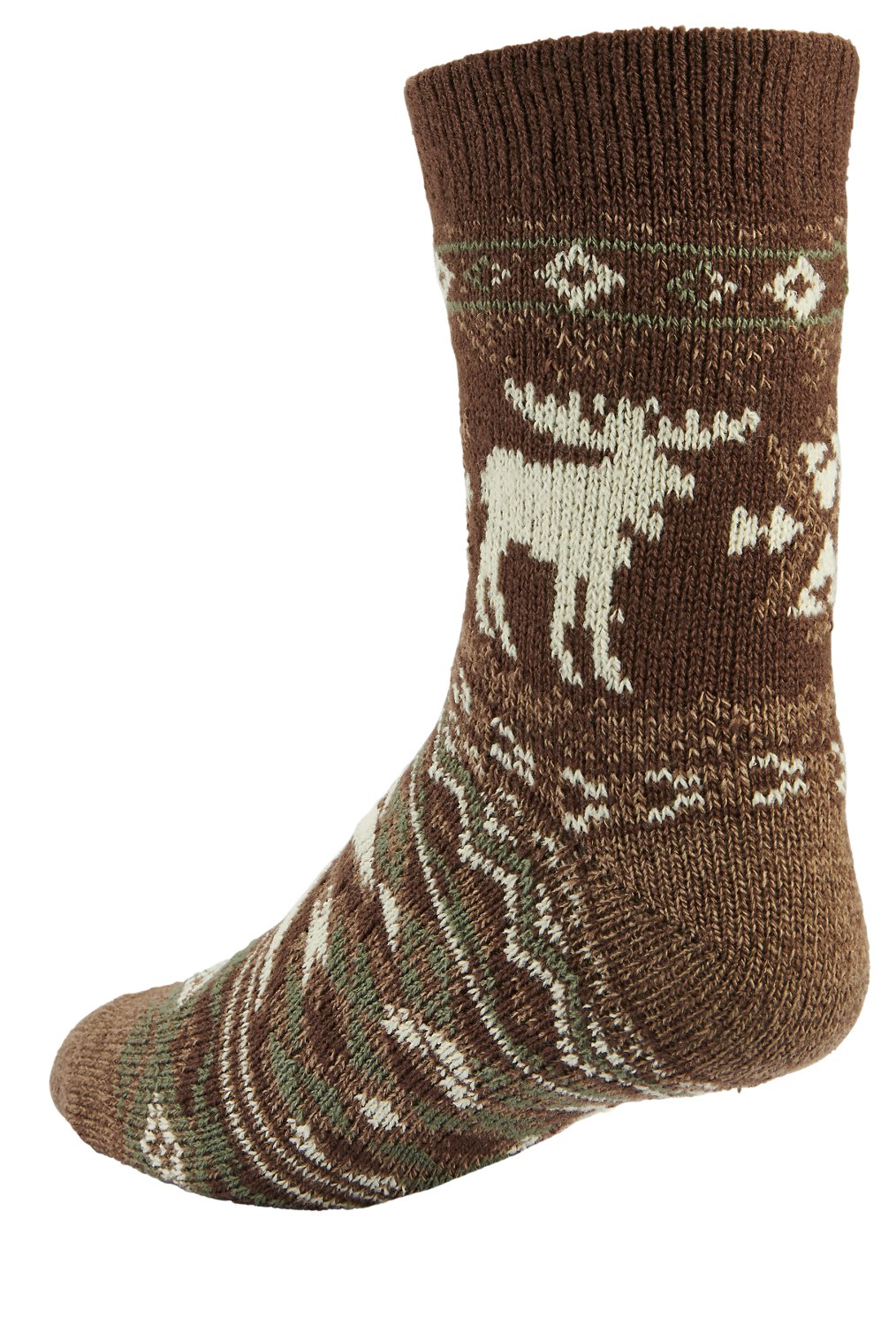 Magellan Men's Aztec Moose Lodge Crew Socks                                                                                      - view number 2