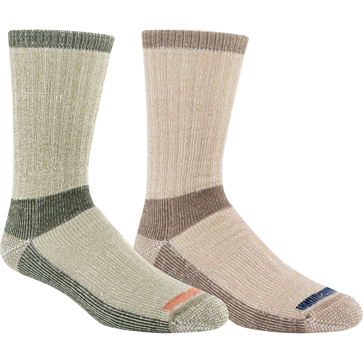 Magellan Men's Full Terry Crew Socks 2 Pack
