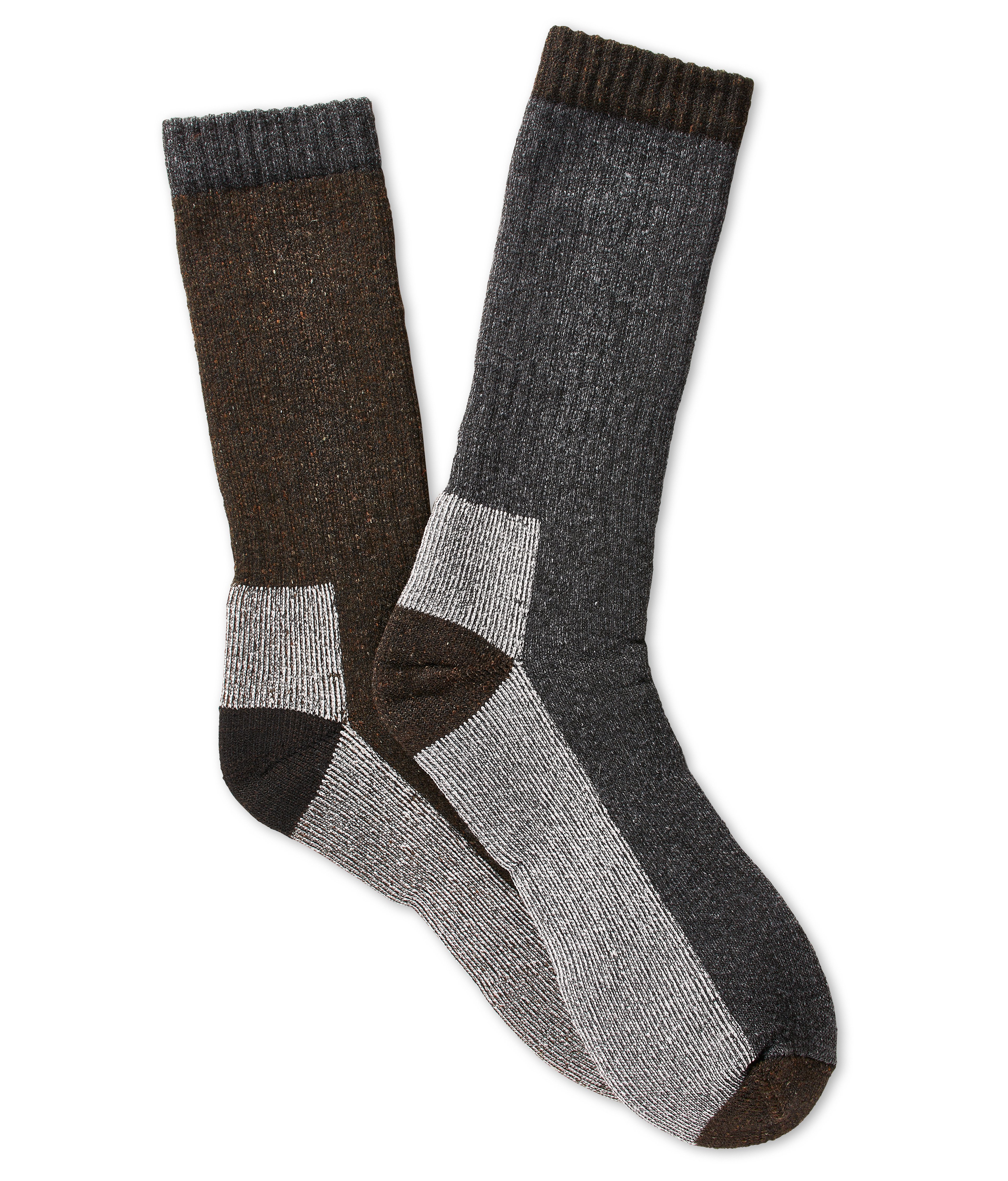 Magellan Men's Hunt Thermal Crew 2 Pack Socks