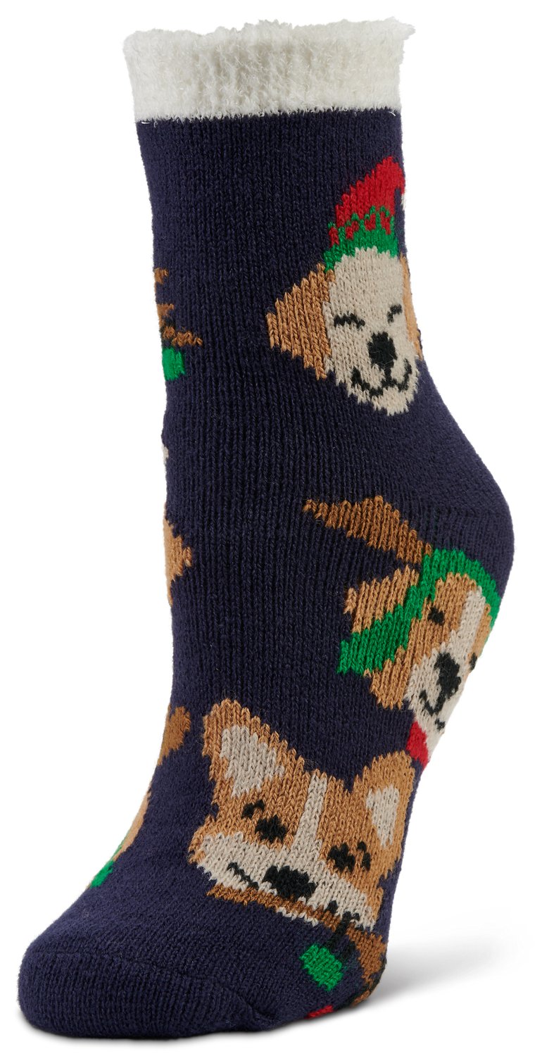 Magellan Outdoors Women's Holiday Dogs Crew Socks                                                                                - view number 2