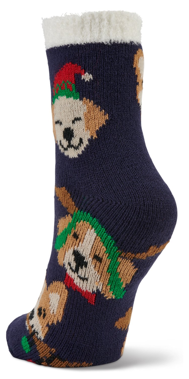 Magellan Outdoors Women's Holiday Dogs Crew Socks                                                                                - view number 3