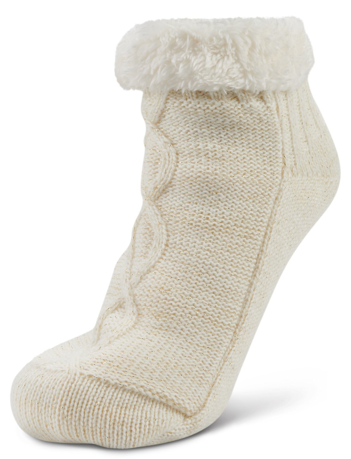 Magellan Outdoors Women's Metallic Cable Crew Socks                                                                              - view number 2