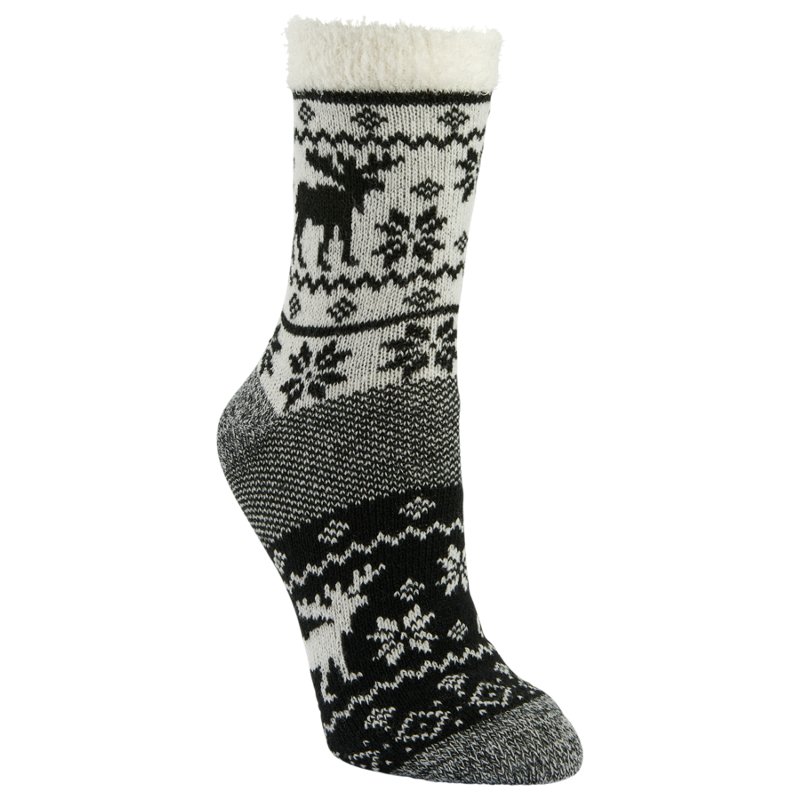 Magellan Outdoors Women's Birdeye Moose Lodge Crew Socks Black, Medium - Western And Thermal Socks at Academy Sports