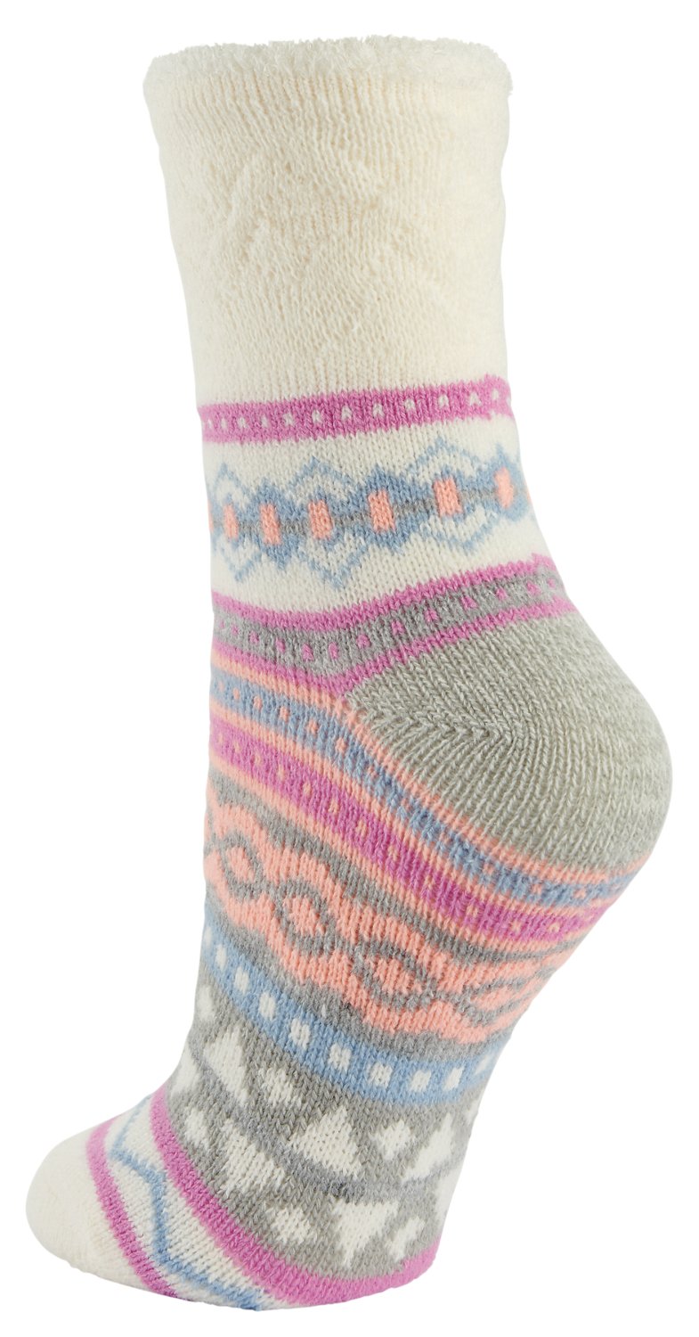Magellan Women's Celtic Cuff Lodge Crew Socks                                                                                    - view number 2