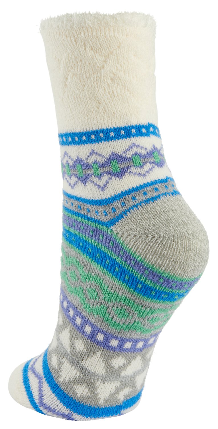 Magellan Women's Celtic Cuff Lodge Crew Socks                                                                                    - view number 2