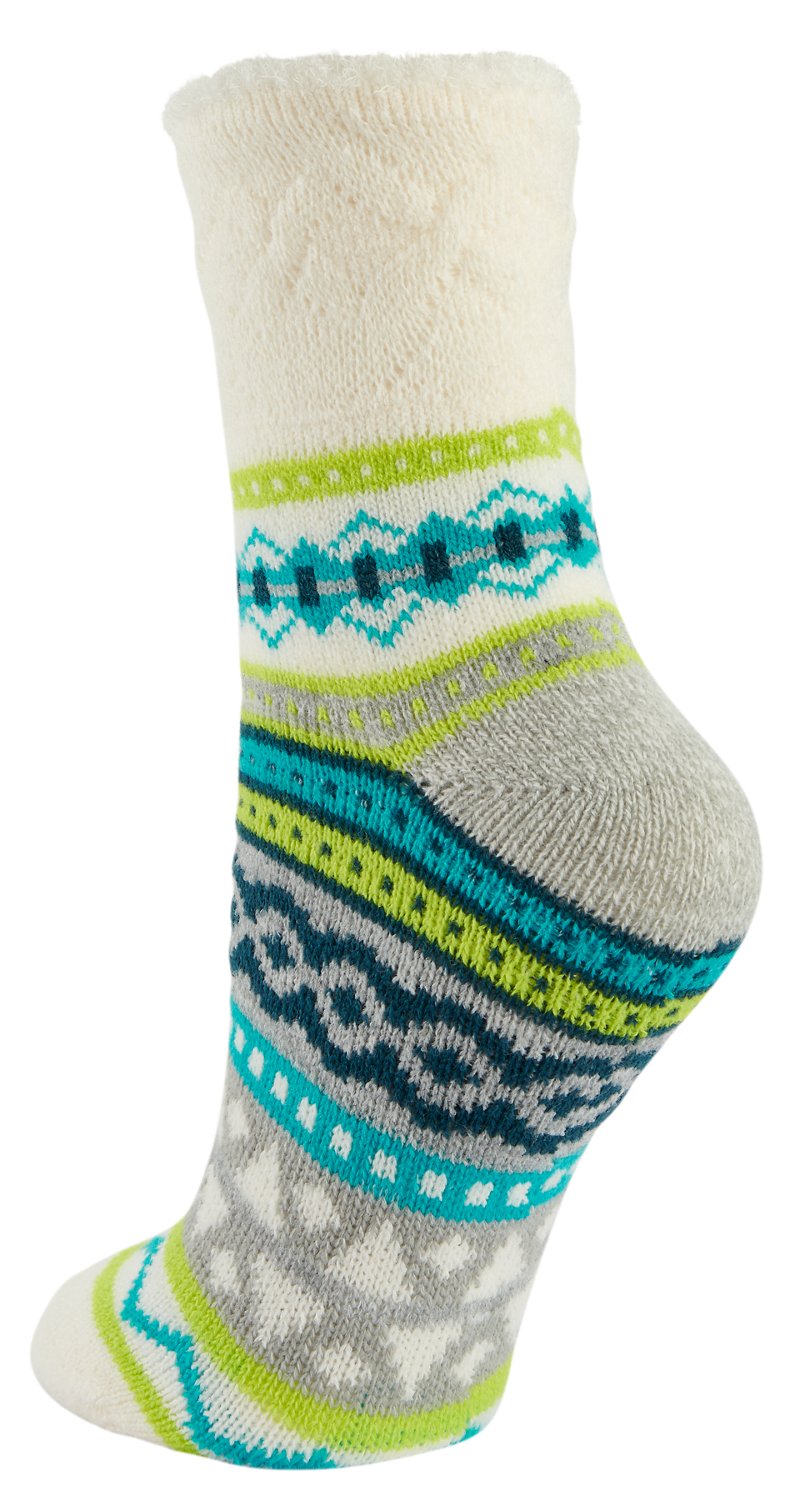 Magellan Women's Celtic Cuff Lodge Crew Socks                                                                                    - view number 2