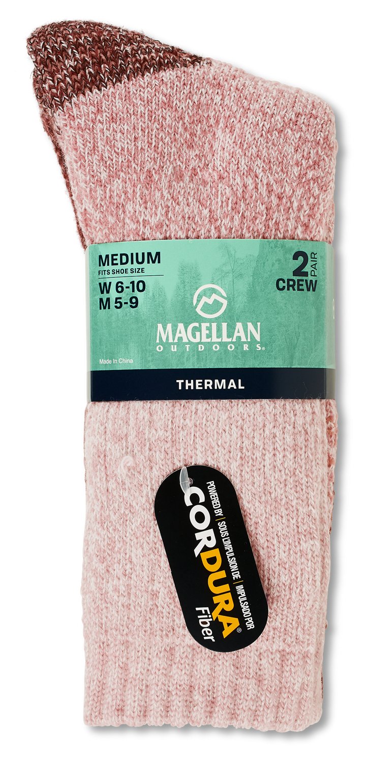 Magellan Women's Colorblock Crew Socks 2-Pack                                                                                    - view number 4