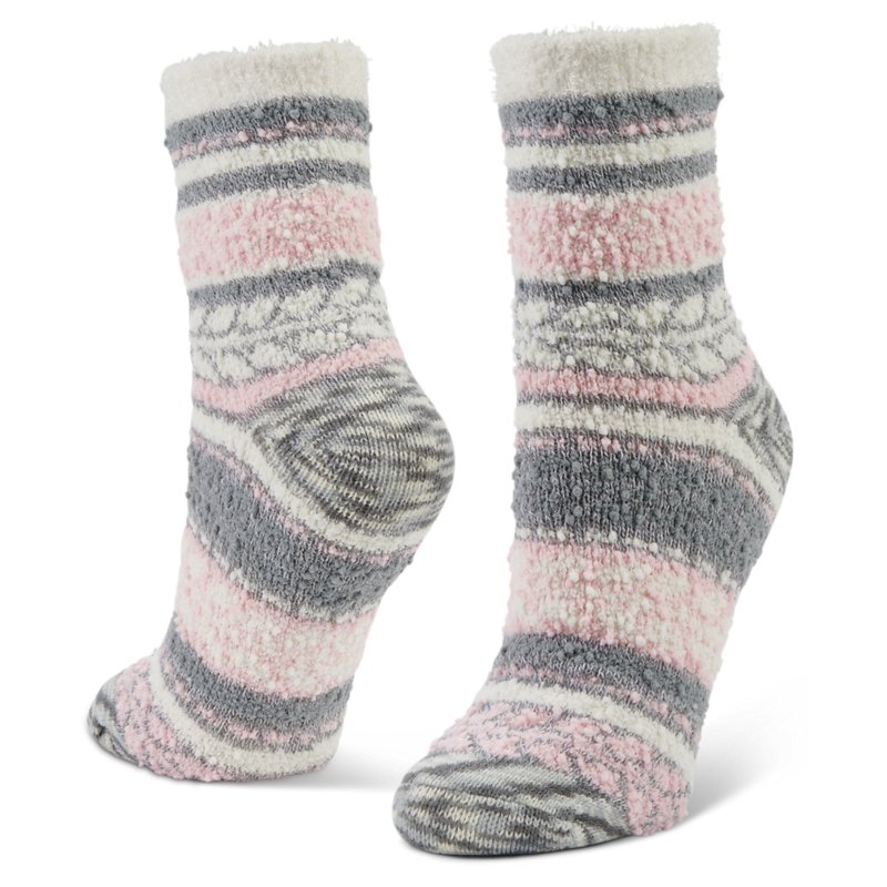 Magellan Outdoors Women's Crew Popcorn Socks Pink Light, Medium - Western And Thermal Socks at Academy Sports