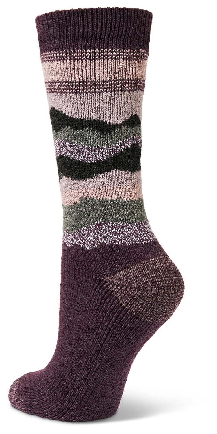 Magellan Women's Landscape Stripe Crew Socks 2-Pack                                                                              - view number 3