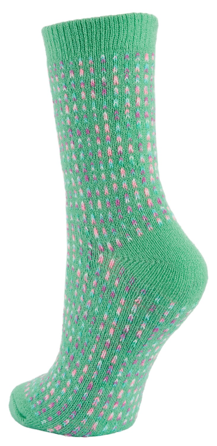 Magellan Women's Pom Time Tall Crew Lodge Socks                                                                                  - view number 2