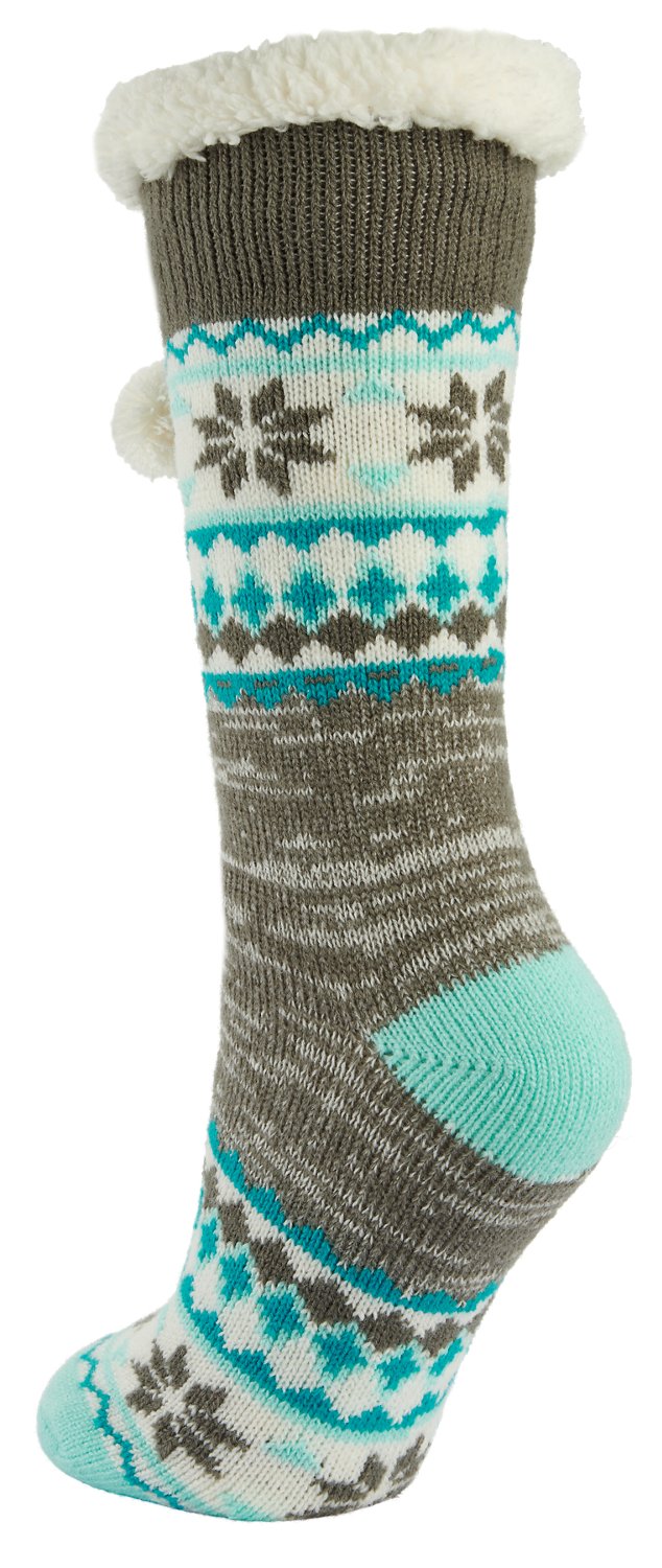 Magellan Women's Snow Place Lodge Long Stocking Socks                                                                            - view number 2