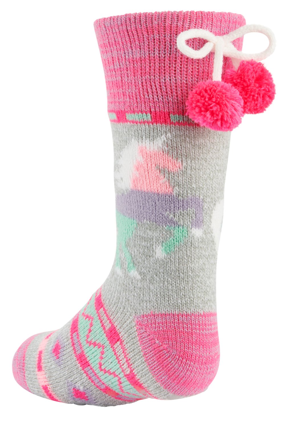 Magellan Youth Ombre Unicorn Lodge Mid-Calf Socks                                                                                - view number 2