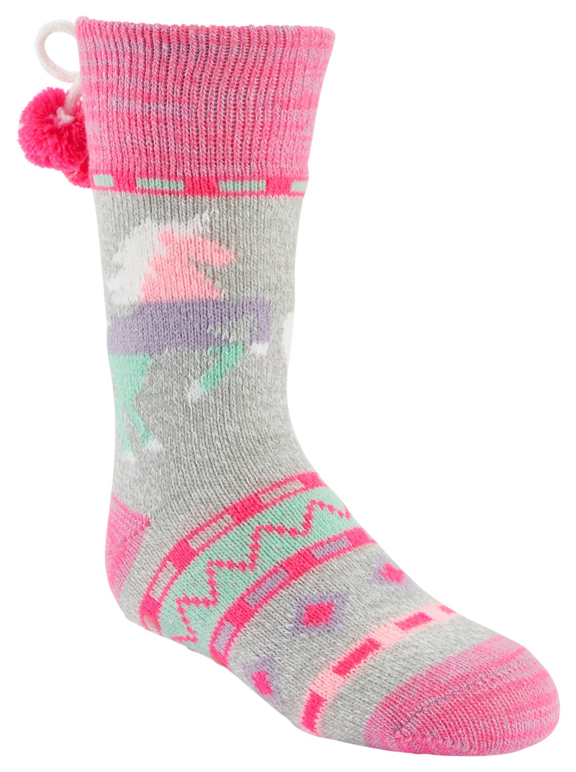Magellan Youth Ombre Unicorn Lodge Mid-Calf Socks