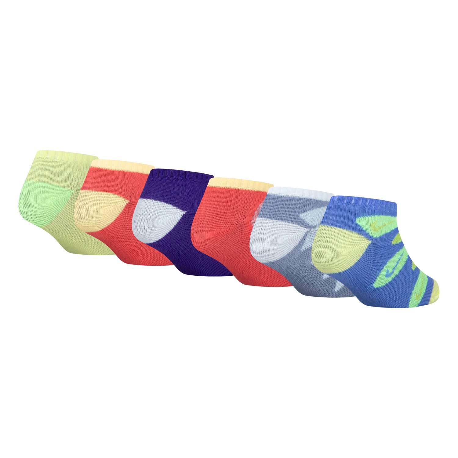 Nike Girls' GFX Low-Cut Socks 6 Pack - view number 2