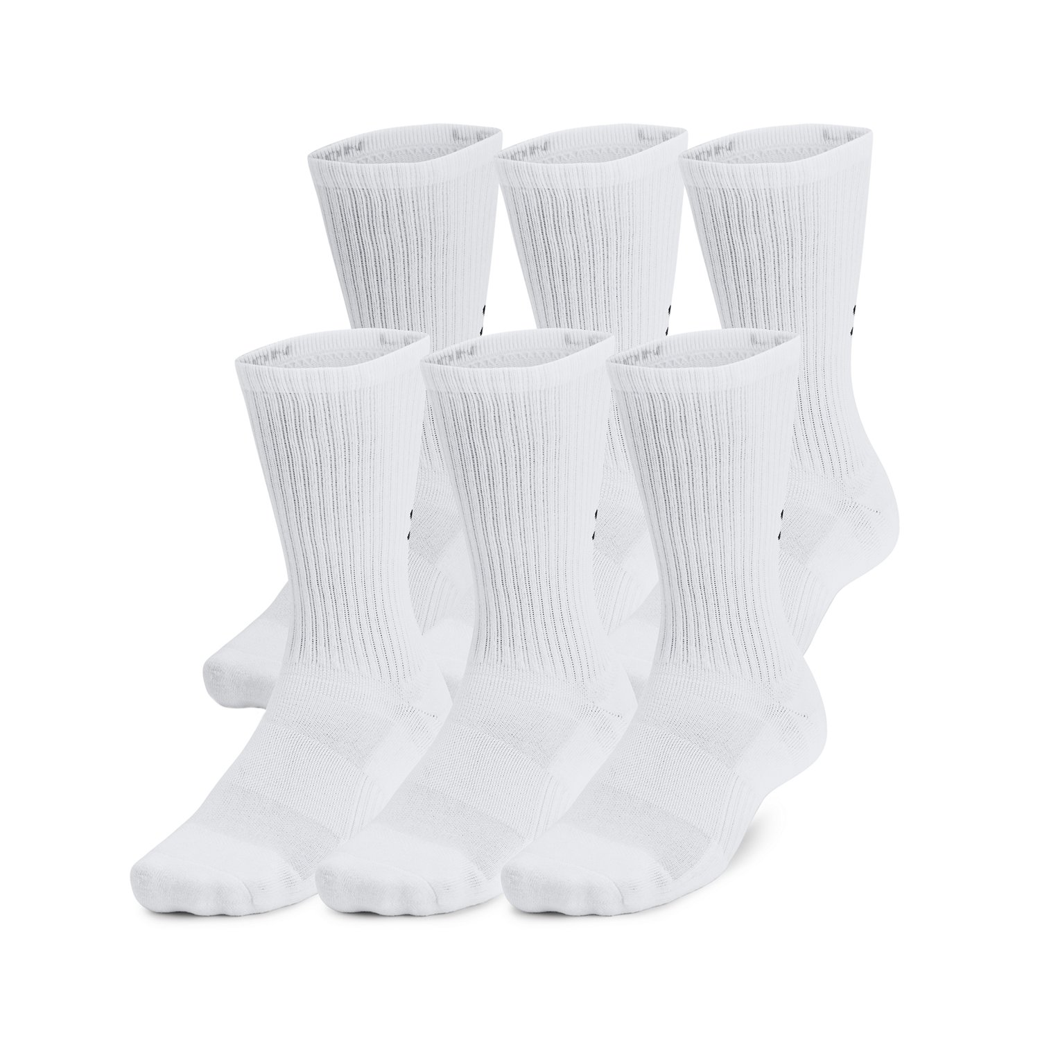 Under Armour Training Cotton Crew Socks 6-Pack