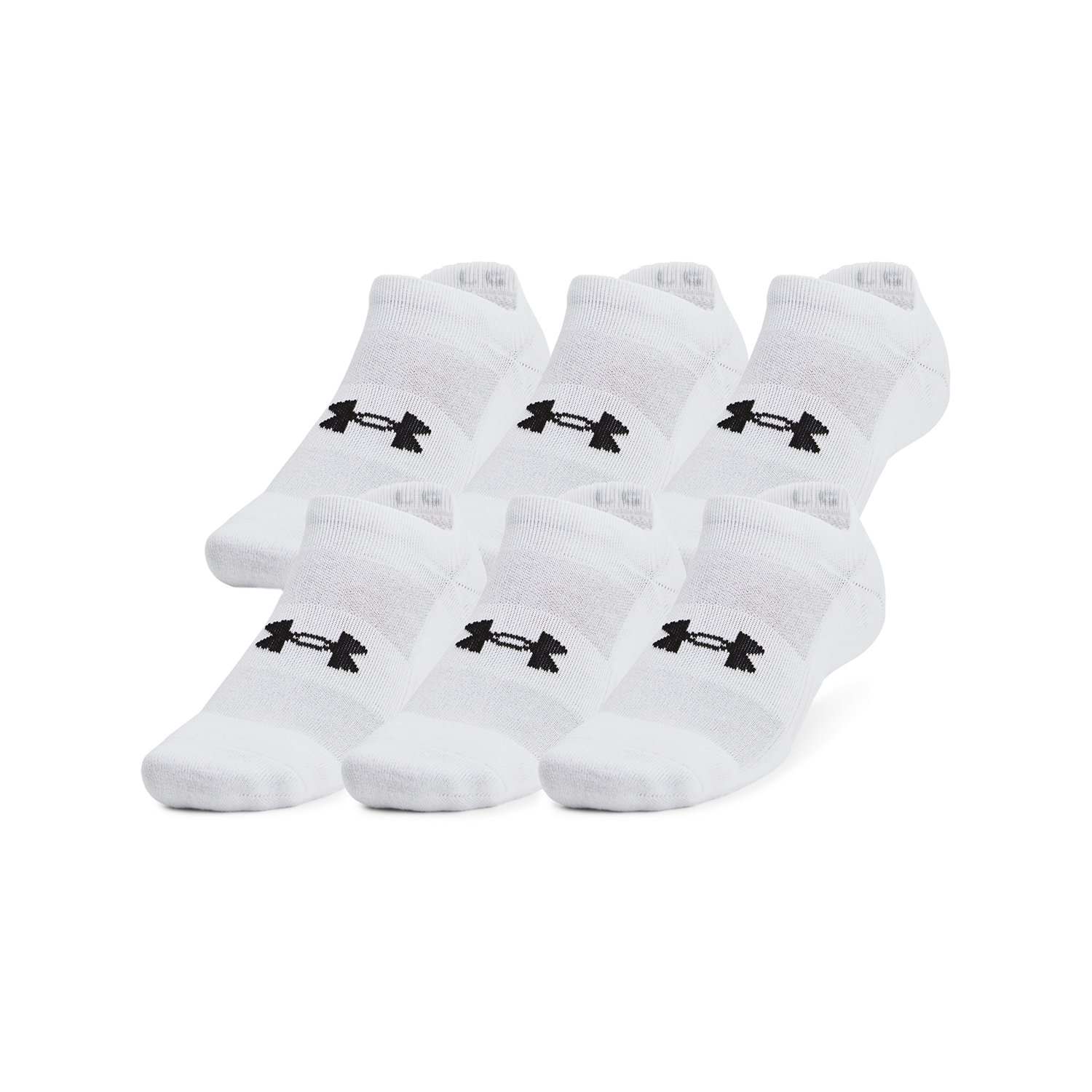 Under Armour Training Cotton No Show Socks 6-Pack - view number 1
