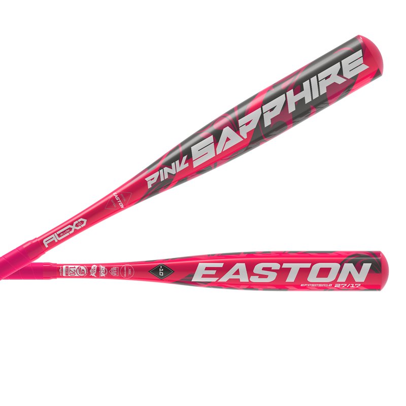 EASTON Pink Sapphire Fast-Pitch Softball Bat -10 Bright Pink/Black - Fastpitch Softball Bats at Academy Sports
