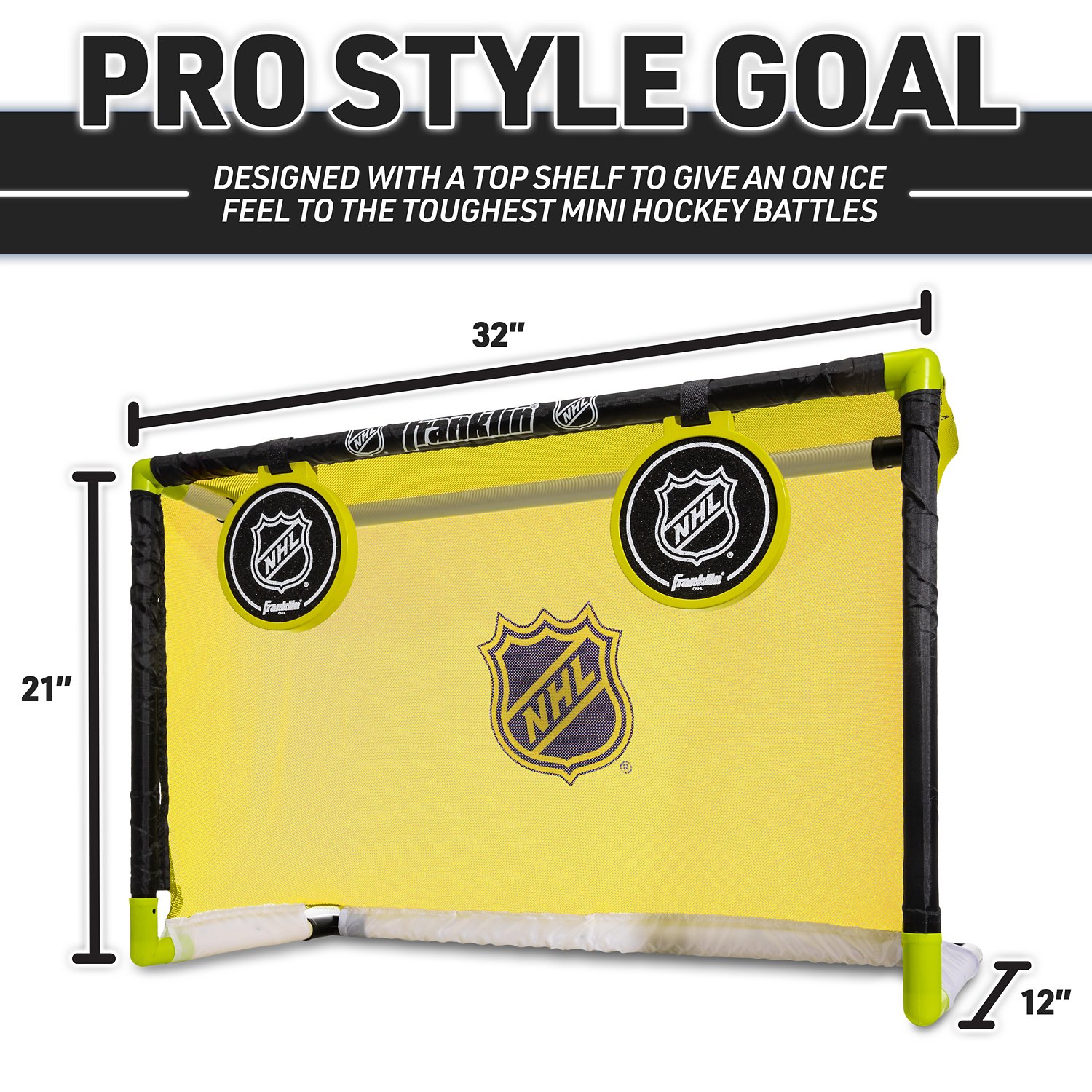 Franklin NHL Mini Hockey Goal Set