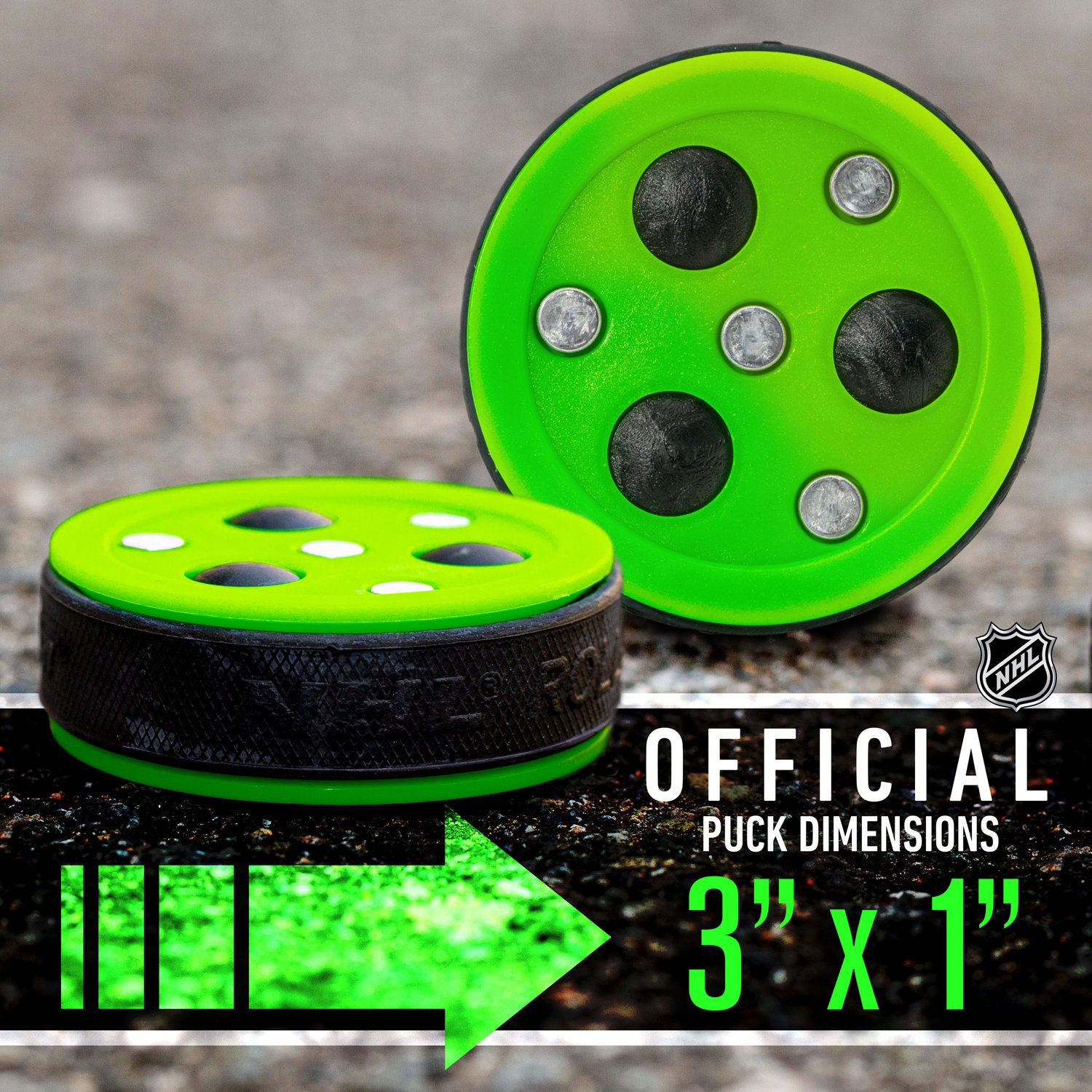 Franklin NHL Roll-a-Puck Training Hockey Puck                                                                                    - view number 2