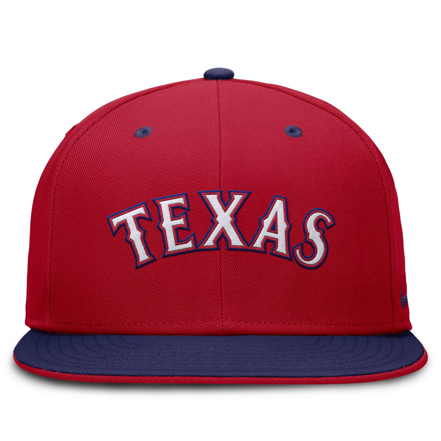 Nike Royal Texas Rangers True Primetime Two-Tone Performance Fitted Hat - view number 2
