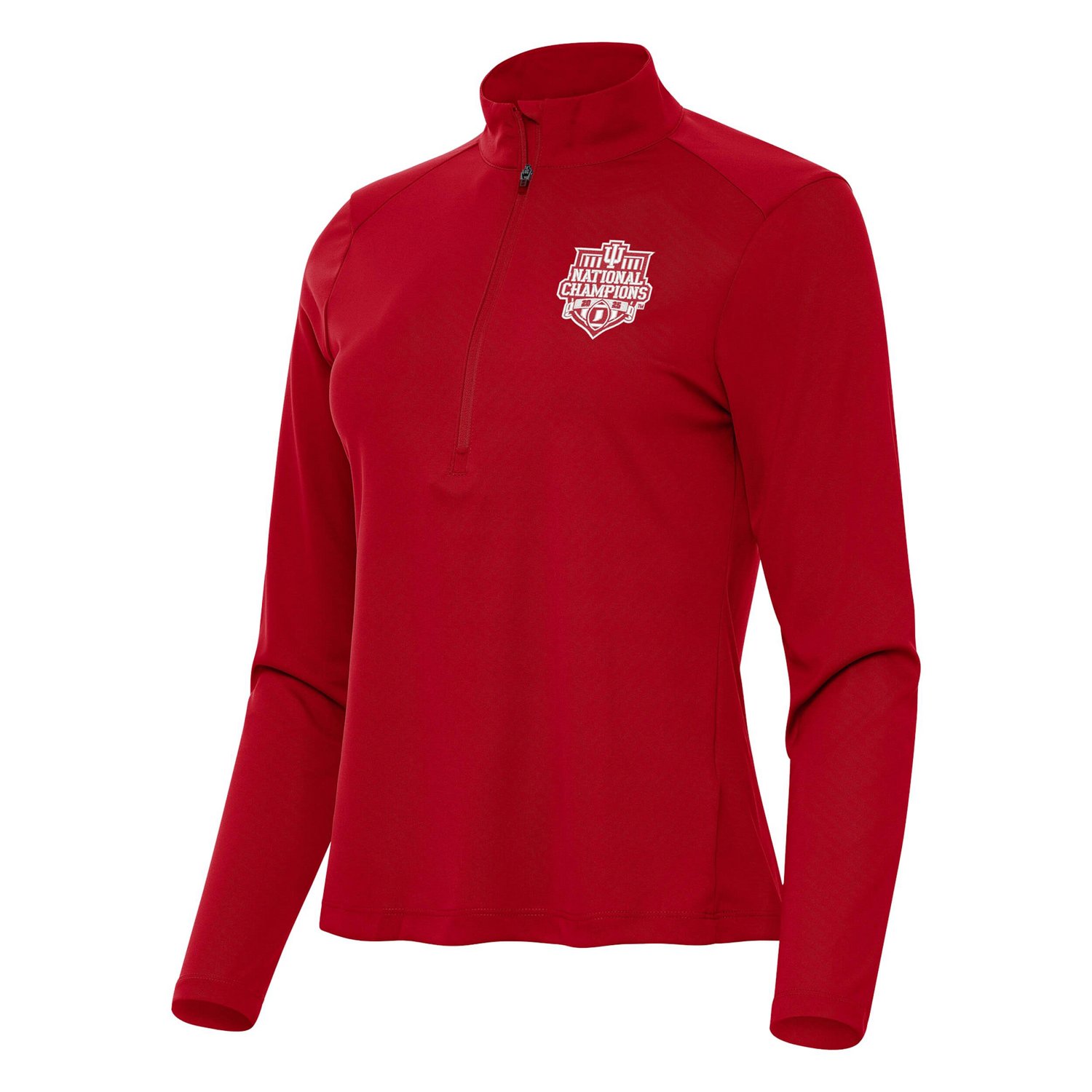 Antigua Indiana Hoosiers College Football Playoff 2025 National Champions Tribute Half-Zip Jacket