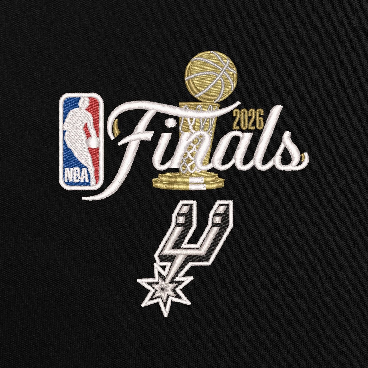 Antigua San Antonio Spurs 2026 NBA Finals Tribute Quarter-Zip Pullover - view number 4