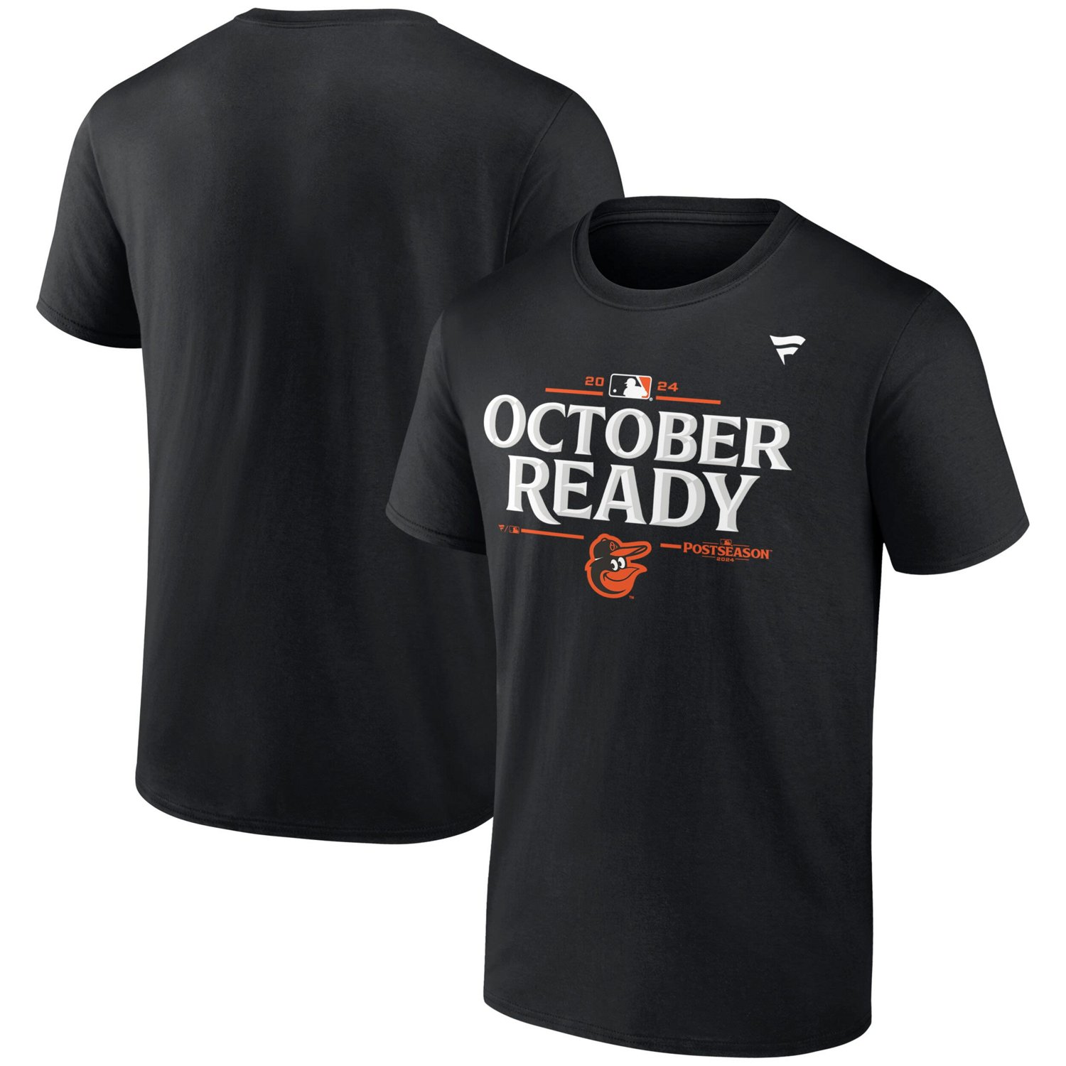 Fanatics Baltimore Orioles 2024 MLB Postseason Locker Room T-Shirt                                                               - view number 1
