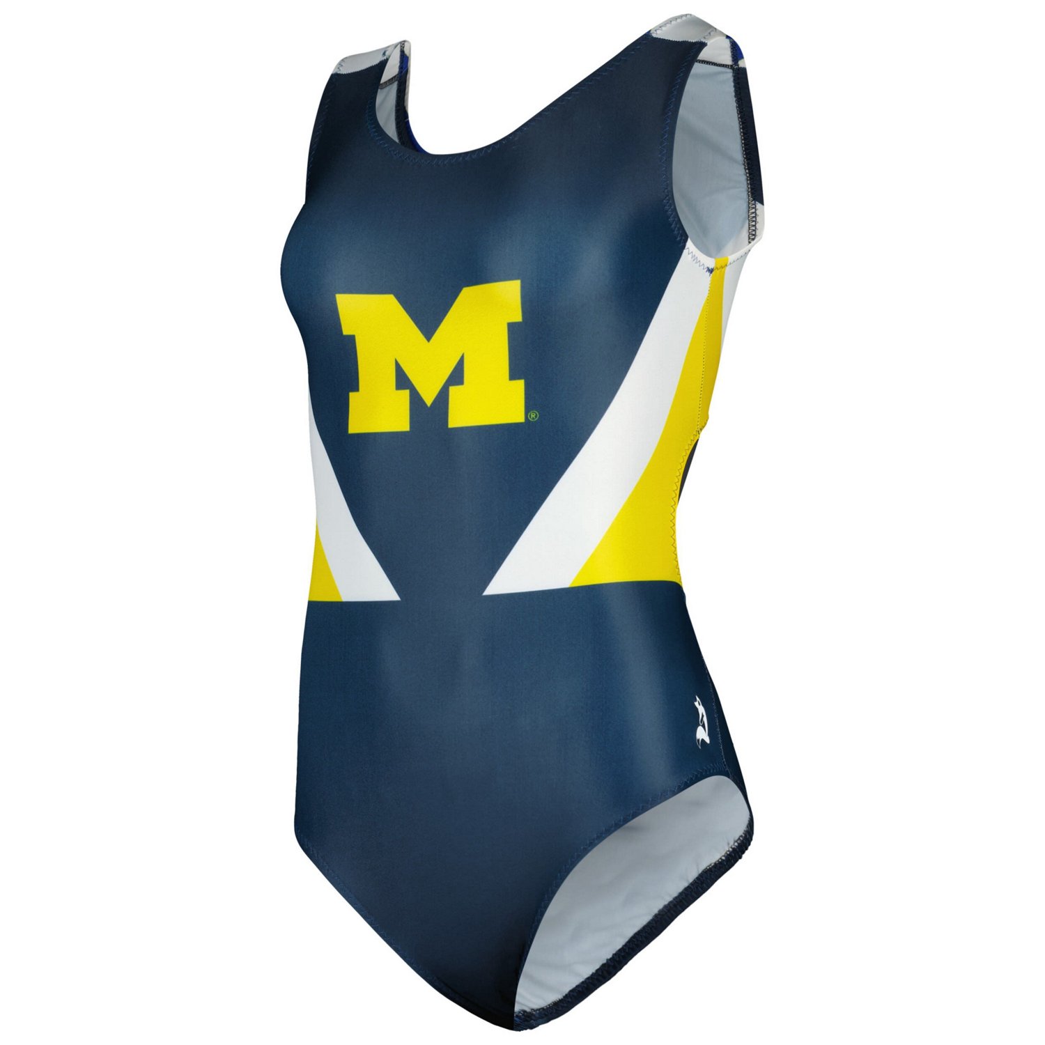 Girls Youth Michigan Wolverines Team One-Piece Swimsuit - view number 2