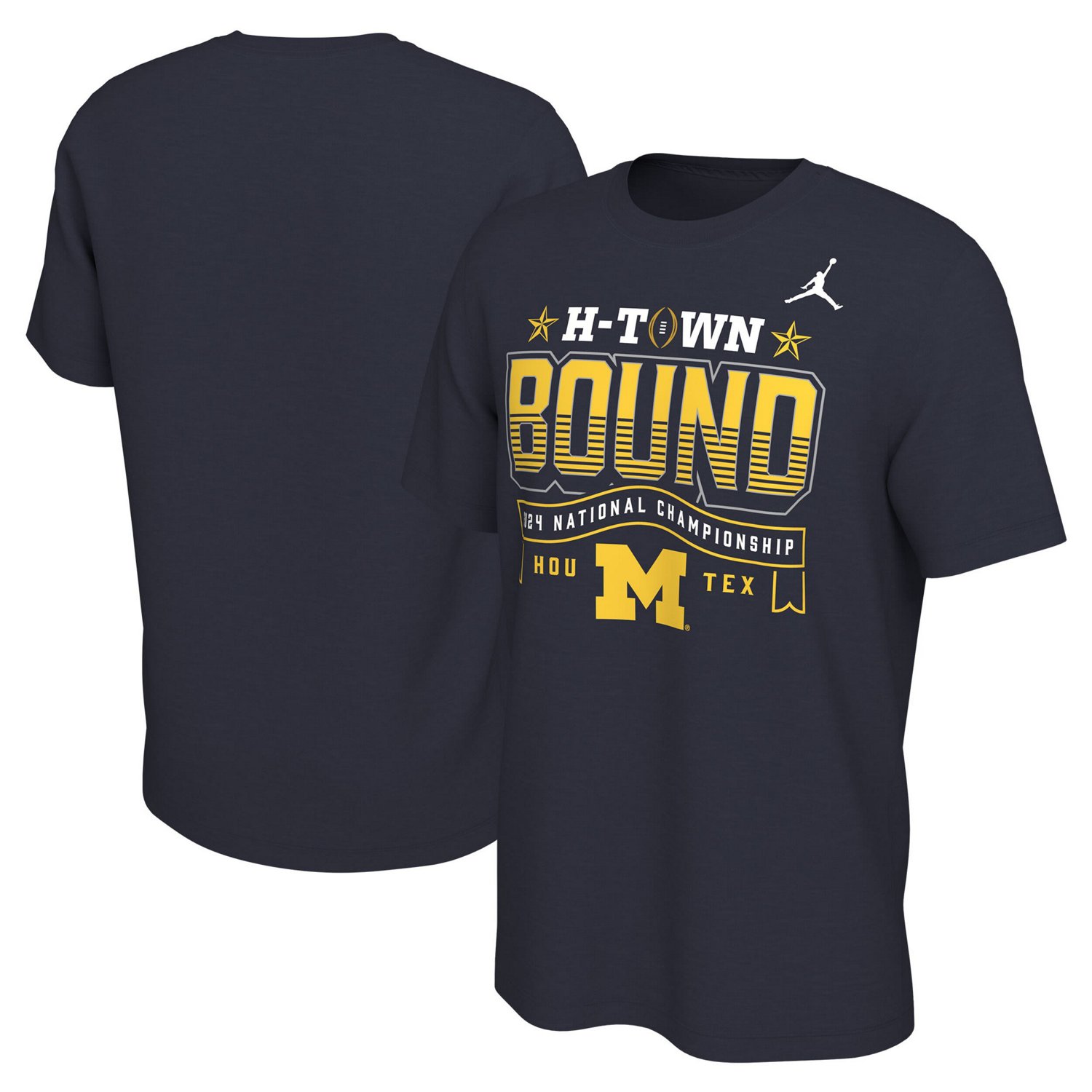 Jordan Brand Michigan Wolverines College Football Playoff 2024 National  Championship Game T-Shirt | Academy