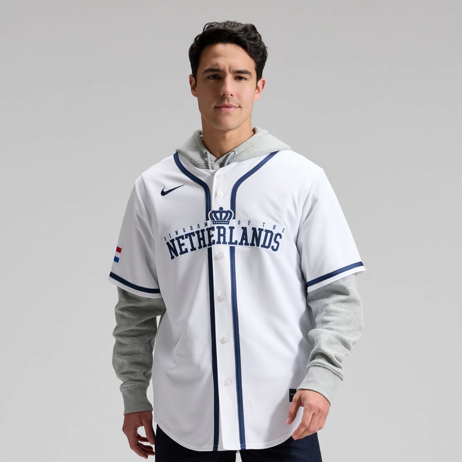Nike Netherlands Baseball 2026 World Baseball Classic Home Stadium Jersey
