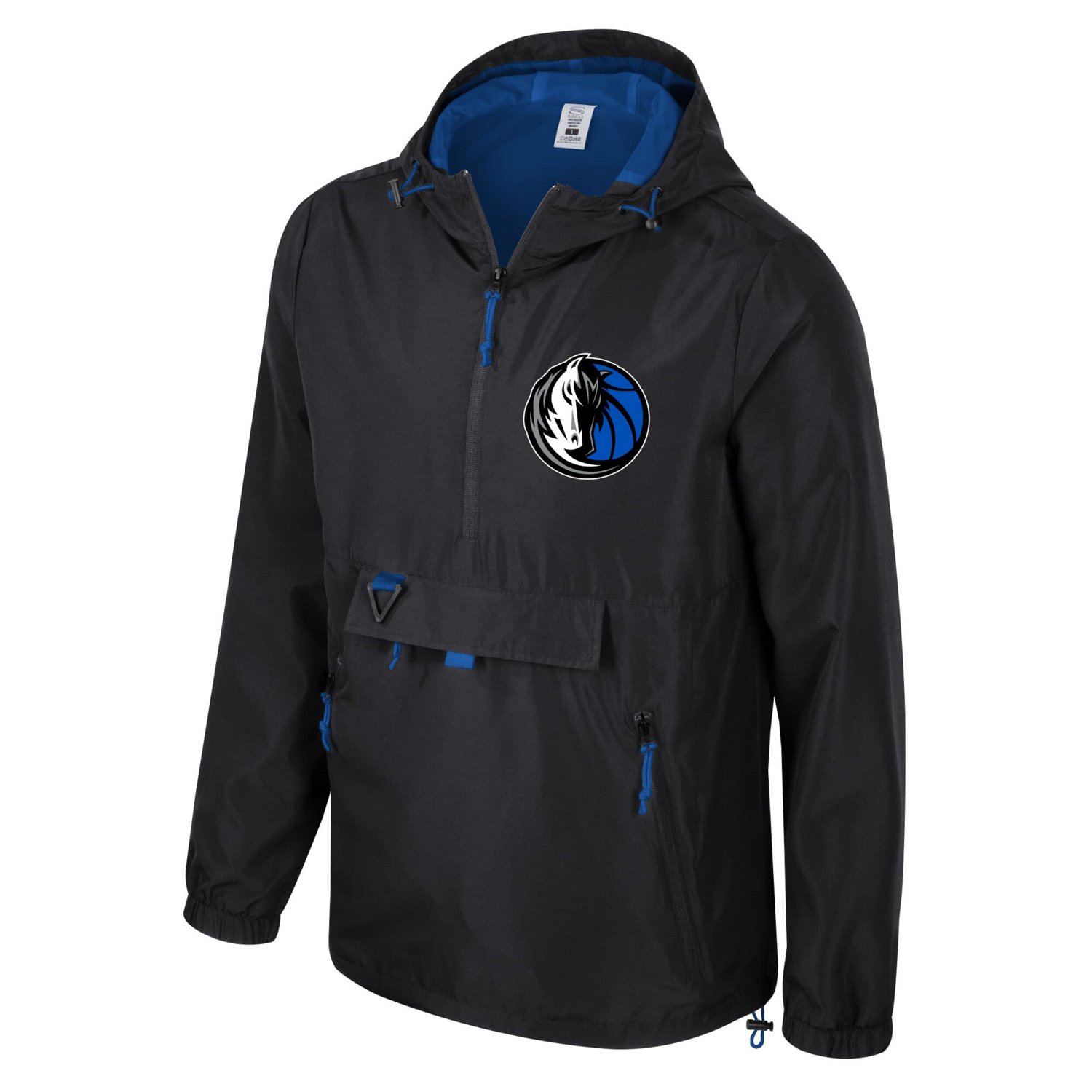Stadium Essentials Men’s Dallas Mavericks Compete 1/4-Zip Windbreaker Jacket                                                   - view number 2