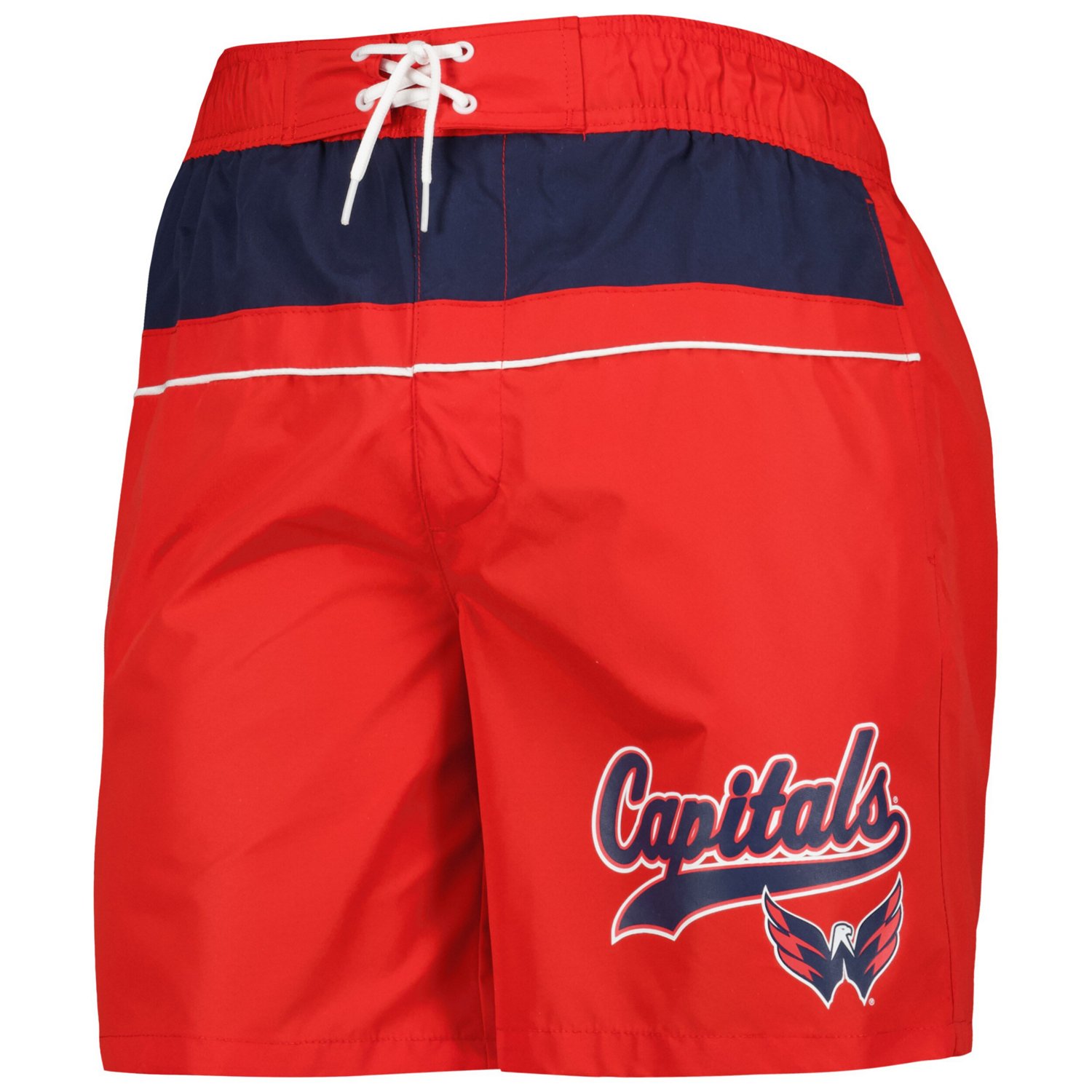 Starter Washington Capitals Freestyle Volley Swim Shorts