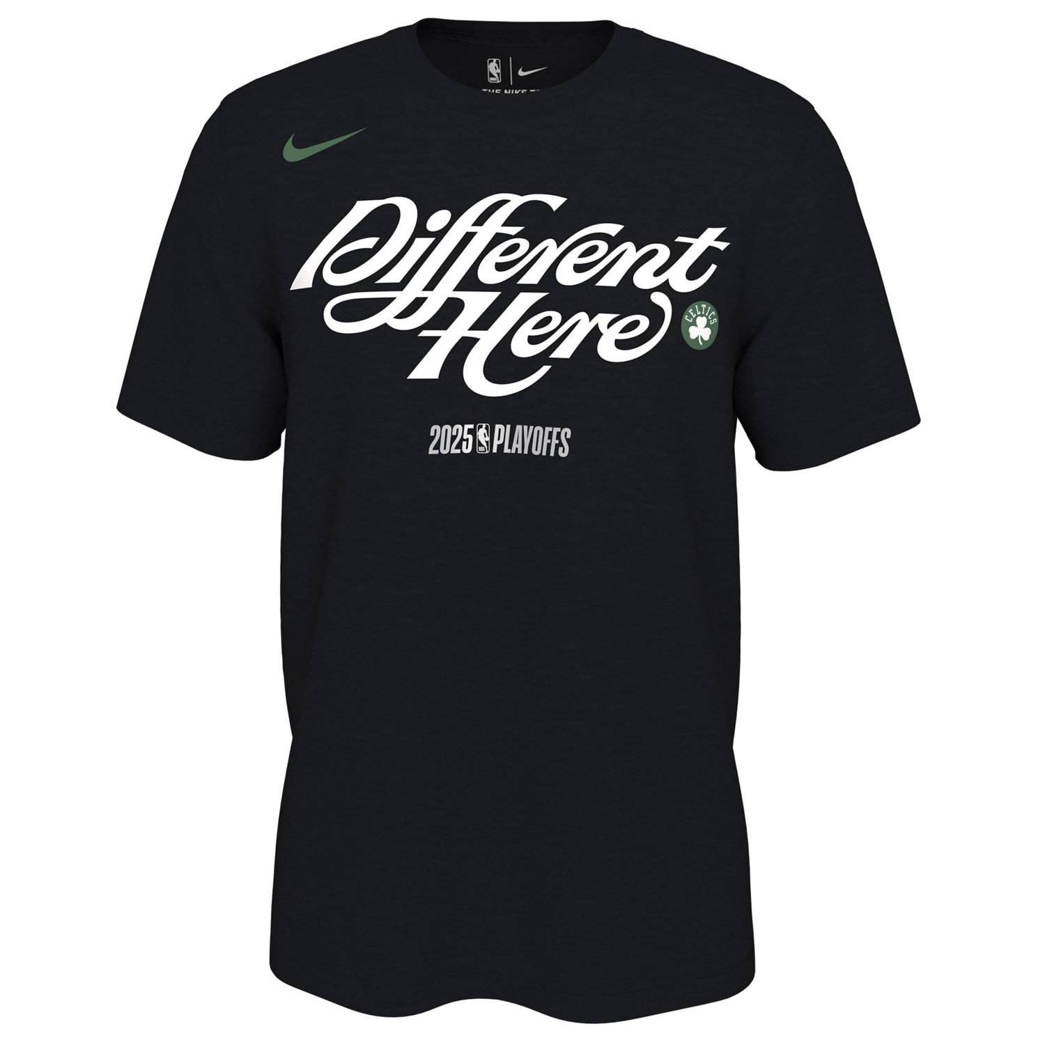 Unisex Nike Boston Celtics 2025 NBA Playoffs On-Court Mantra T-Shirt - view number 2