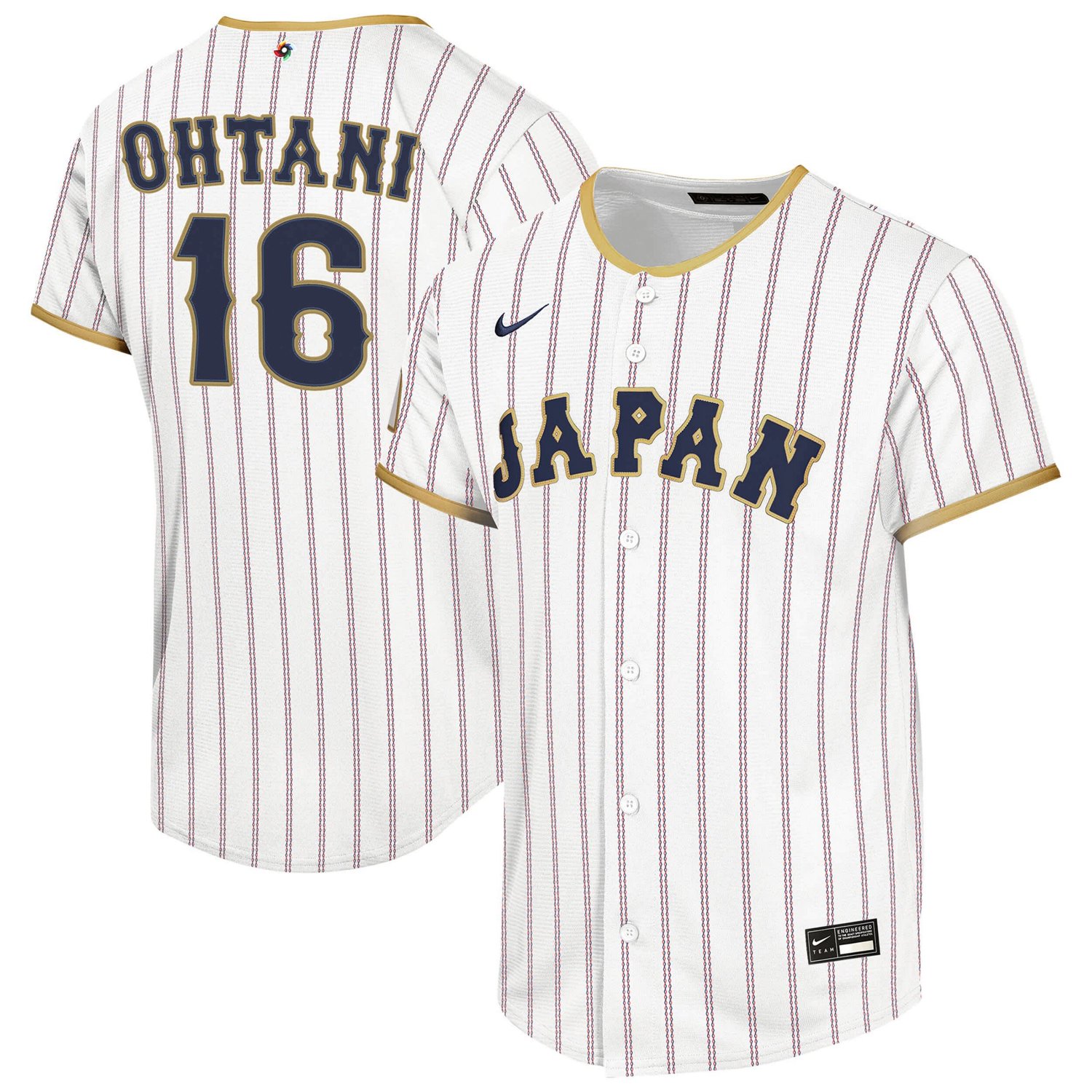Youth Nike Shohei Ohtani Japan Baseball 2026 World Baseball Classic Home Replica Jersey