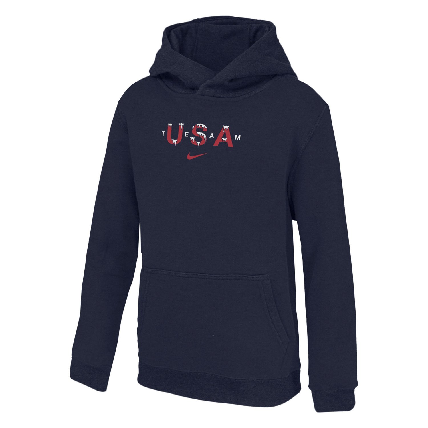 Youth Nike Team USA Snow Club Hoodie - view number 2
