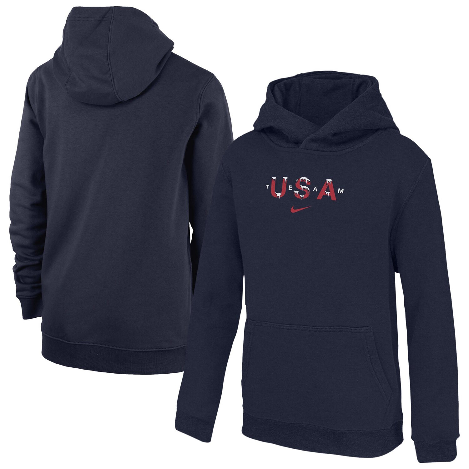 Youth Nike Team USA Snow Club Hoodie