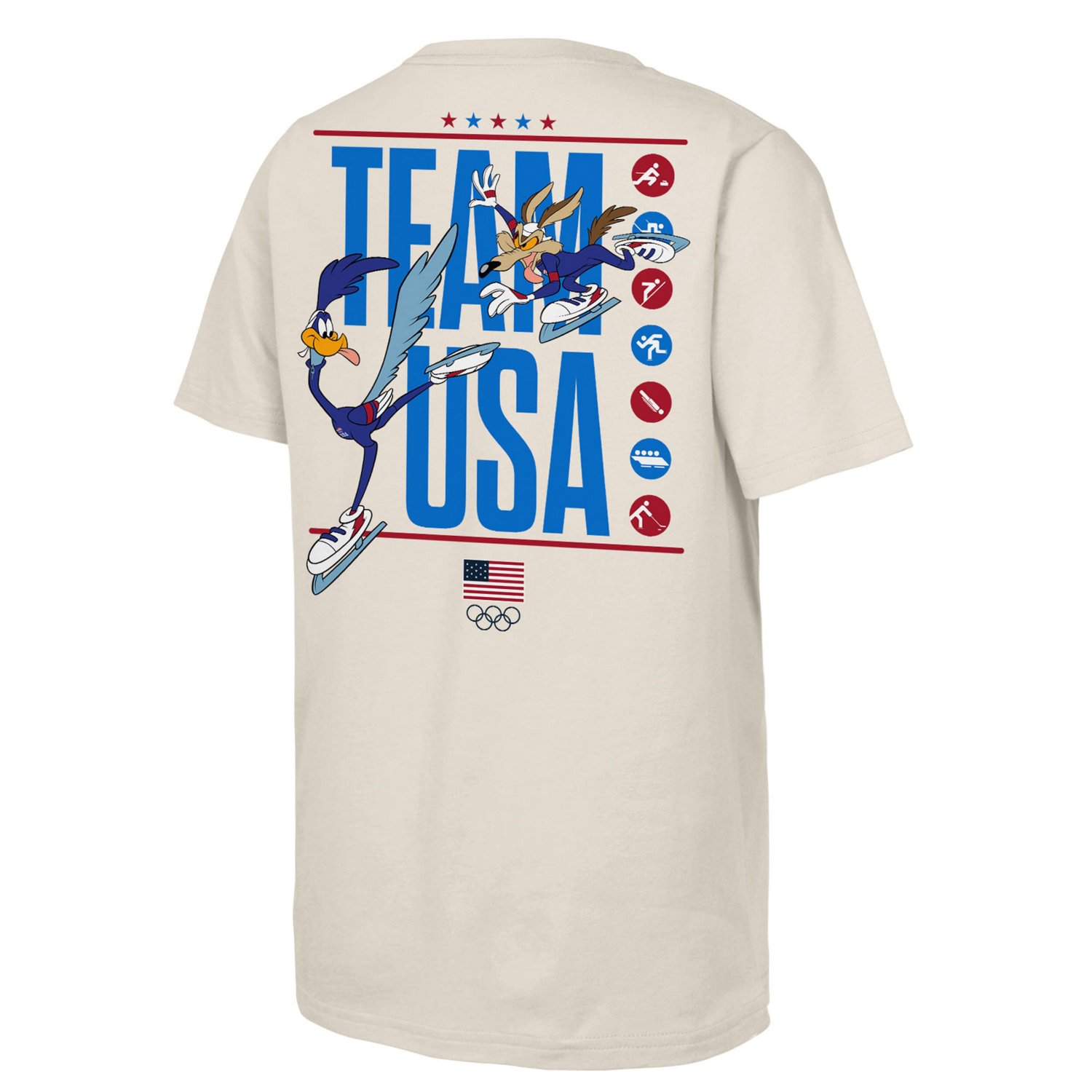 Youth Outerstuff Team USA x Looney Tunes Chased T-Shirt - view number 3